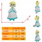 Princess Peach Stuffed Toy - New Elephant Luigi Mario Fruit Plushie Doll Blue...