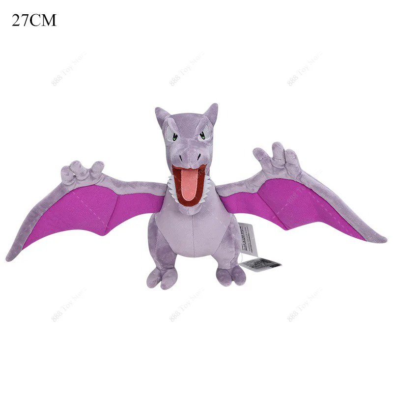 Aerodactyl Stuffed Toy - Pokemon Plush Grovyle Garchomp Galarian Meowth Shiny...