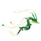 C Stuffed Toy - Mega Rayquaza Plush Toy 50cm - Shiny Black/Green Poseable Dra...