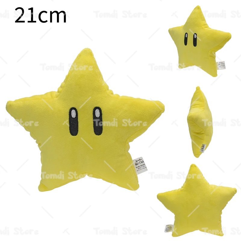 No.21 Stuffed Toy - 25 Styles ACG Mario Plush Star Princess Peach Toad Toadet...