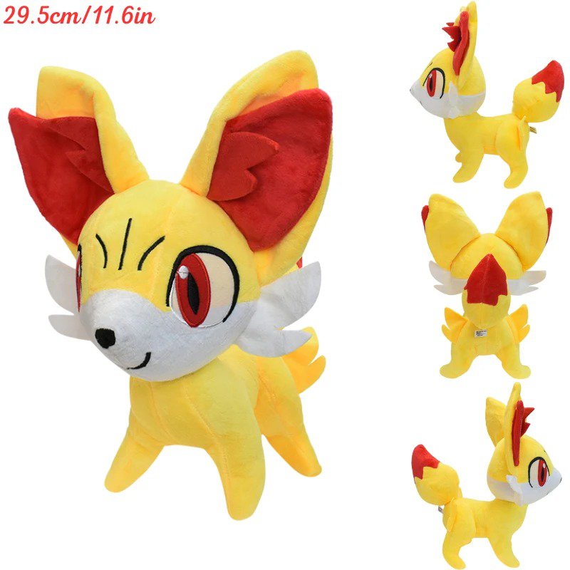 Fennekin Stuffed Toy - New Pokemon Scream Tail Jigglypuff Plush Toy Ninetales...