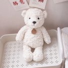 white bear Stuffed Toy - 35CM Bunny Plush Toy Curly Tag Small Bear Puppy Kawa...