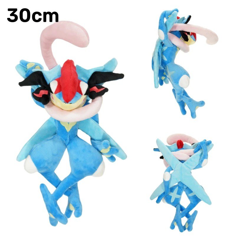 Greninja Stuffed Toy - Anime Pokemon Plush Toy Rayquaza Gardevoir Tyranitar N...
