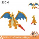Mega Charizard Y Stuffed Toy - Pokemon Plush Toys Anime Figure Shiny Latias H...