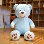 blue Stuffed Toy - 1pc 100cm The Giant Bear Plush Toy Stuffed Animal High Qua...