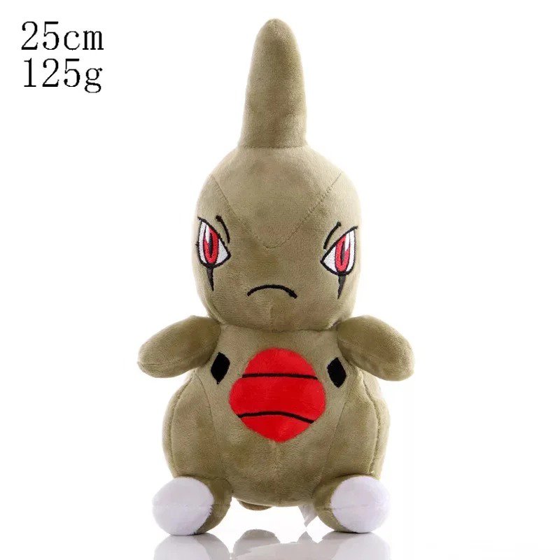 25cm Larvitar Stuffed Toy - Pokemon Go Plush Toys Pikachu Charmander Squirtle...