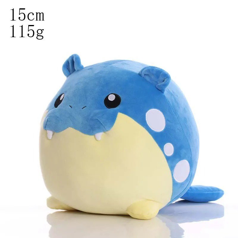 Spheal 15cm Stuffed Toy - Original Pokemon Pikachu Plush Toys Eevee Charmande...