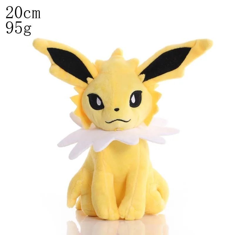 Jolteon 20cm Stuffed Toy - Pokemon Plush Toy Riolu Sprigatito Lugia Litten Cy...