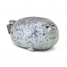 Open-eyed-20cm Stuffed Toy - Trendy Chubby Blob Seal Pillow Soft Large Seal P...