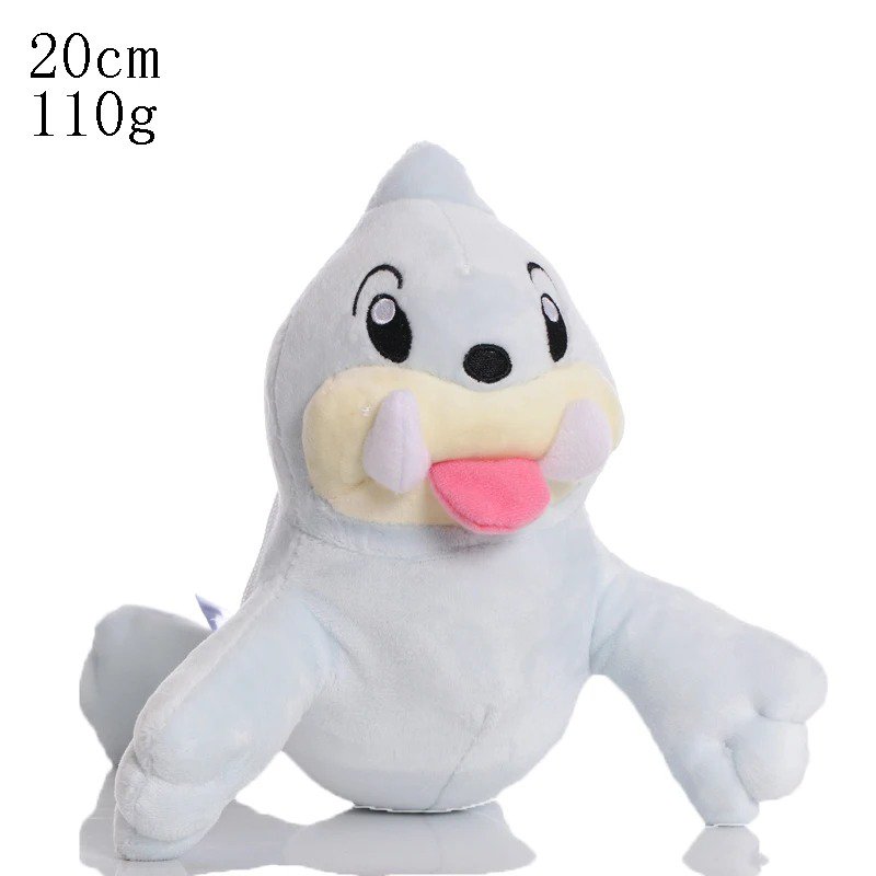 Seel 20cm Stuffed Toy - Pokemon Plush Toy Riolu Sprigatito Lugia Litten Cynda...