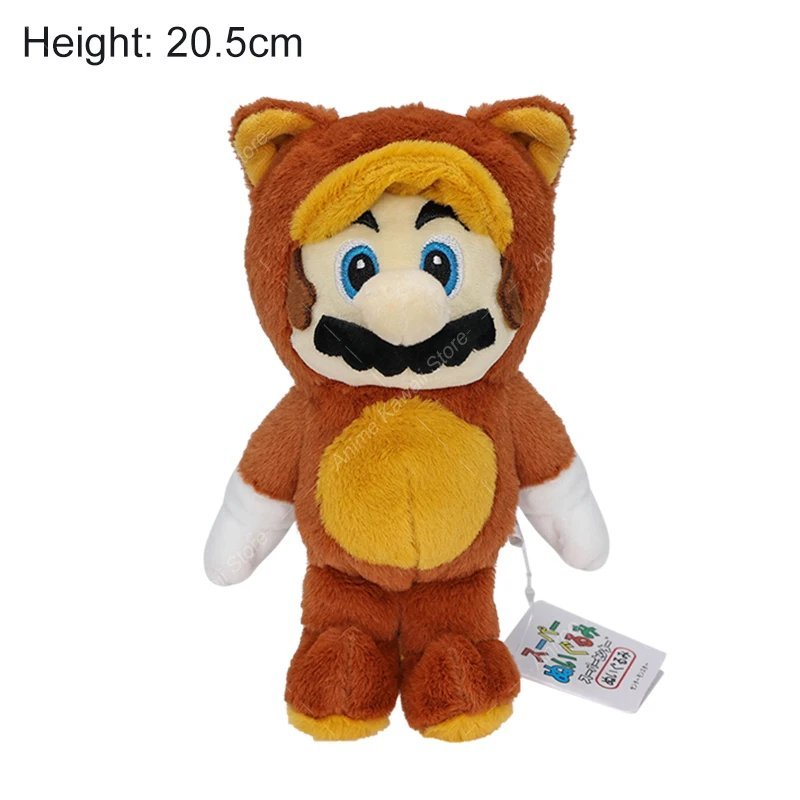 59 Raccoon Mario Stuffed Toy - Hot Game Mario Plush Doll Cute Mario Luigi Pri...