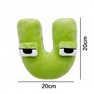 U Stuffed Toy - Alphabet Lore Plush Toys A-Z English Letter Stuffed Animal Pl...