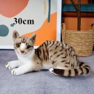 30cm lying pattern Stuffed Toy - 1pc 4 Colors INS Like Real Prone Cat Plush D...
