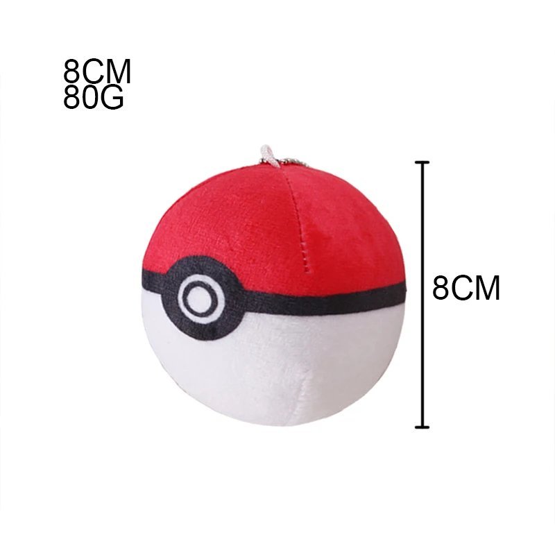 8cm pokeball Stuffed Toy - Pokemon Dragapult Jirachi Plush Zygarde Peluche Ga...