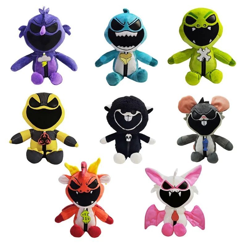 8PCS Stuffed Toy - Nightmare Critters Plush Nightmare Critters Toy Doll Night...