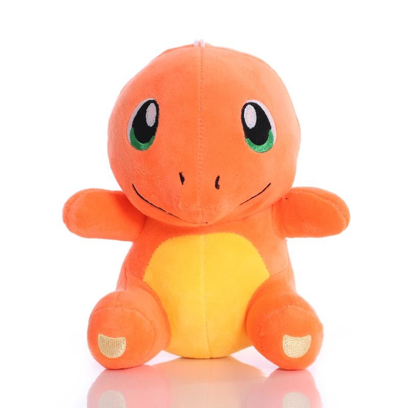 19cm Charmander Stuffed Toy - Pokemon Chikorita Plush Pikachu Stuffed Animal ...
