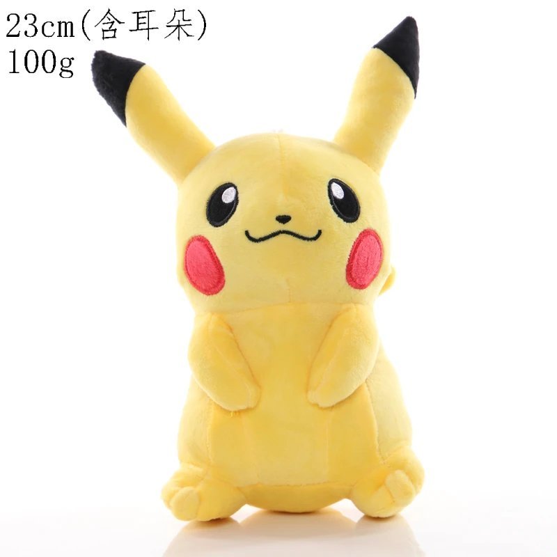 Pikachu 23cm Stuffed Toy - Pikachu Peluche Squirtle Bulbasaur Charmander Poke...