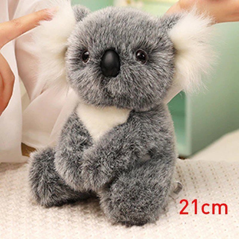 21cm grey Stuffed Toy - Lovely Australia Koala Plush Toys Furry Koala Bear Pl...