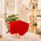 Red Stuffed Toy - 28cm Kawaii Alpaca Plush Doll Cute Animal Doll Soft Cotton ...