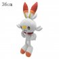 Scorbunny 36cm Stuffed Toy - Pokemon Plush Sobble Grookey Scorbunny Plush Stu...