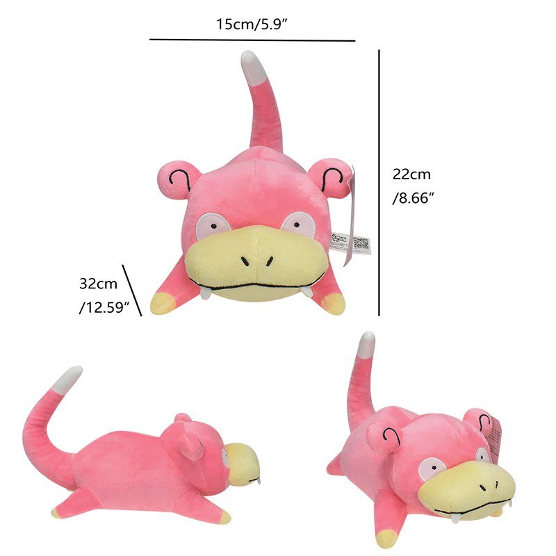 Slowpoke Stuffed Toy - Kyogre Original Rowlet Pokemon Plush Toys Growlithe Ch...