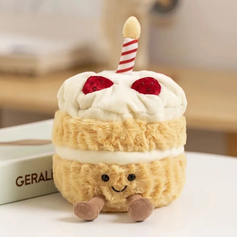 Cake + 20cm Stuffed Toy - Cute Jellycat Plush Toys Gift Series Cake Diamond R...
