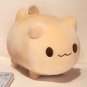 brown Stuffed Toy - 3 Colour Cute Cat Plush Toy Stuffed Fluffy Cat with Fish ...