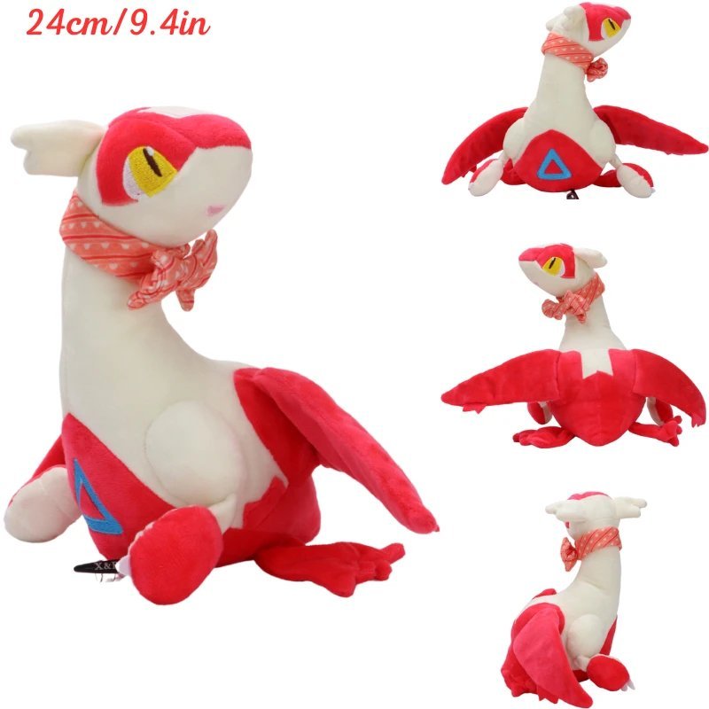 Necktie Latias Stuffed Toy - Pokemon Necktie Latias Latios Soft Kawaii Plush ...