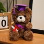 7 Stuffed Toy - 18cm Graduation Dr.Bear Plush Toy Kawaii Christmas Hat Teddy ...