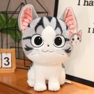 CLOSE MOUTH Stuffed Toy - 24-35cm Kawaii Cat Plush Toys Anime Character Chi C...