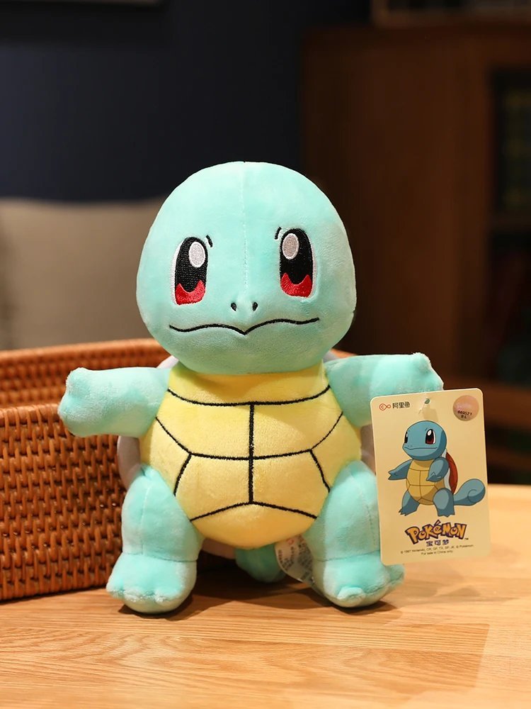 Squirtle 20cm Stuffed Toy - Original Pokemon Pikachu Plush Stuffed Animal Toy...
