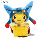 Lucario 23cm Stuffed Toy - Cosplay Pikachu Pokemon Plush Eevee Charizard Snor...