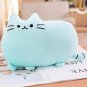 SKY BLUE Stuffed Animal - Soft Cat plush Pillow kitten Cushion soft Colorful ...