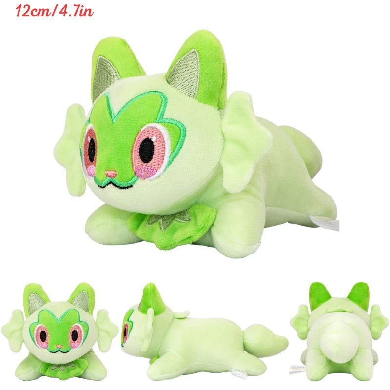 Sprigatito Stuffed Toy - Pokemon Plush Toys Anime Palafin Tinkatink Grafaiai ...