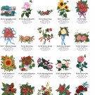 Embroidery Designs Patterns Garden 5 Pack n: 14 For All Your Embroidery machine