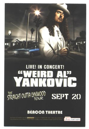 5 Weird Al Yankovic Handbills