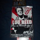 Lou Reed Tour Poster