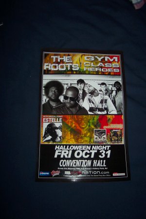 The Roots Gym Class Heroes Poster