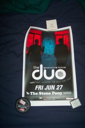 Benevento Russo Duo Tour Poster Phish