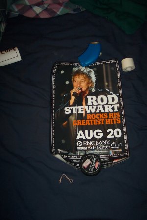 Rod Stewart Tour Poster