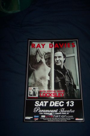 Ray Davies Tour Poster The Kinks