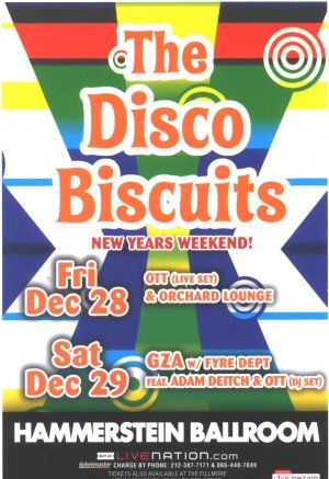 5 Disco Biscuits Handbills Phish Moe