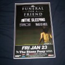 Funeral For A Friend Tour Poster