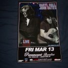 Hall and Oates Tour Poster