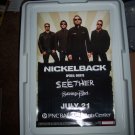 Nickelback Concert Poster Seether