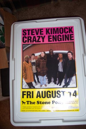 Steve Kimock Crazy Engine Concert Poster