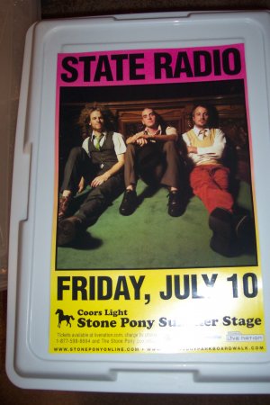 State Radio Concert Poster Dispatch