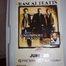 Rascal Flatts Darius Rucker Concert Poster
