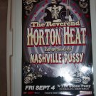 The Reverend Horton Heat Nashville Pussy Tour Poster