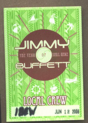 Jimmy Buffett Crew Pass